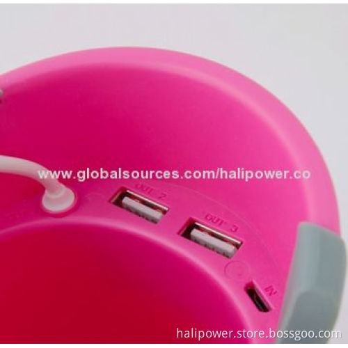 MiLi World Cup Unique Charger, 5V DC/2.4A Output, 84.8*145.8*84.8mm Size